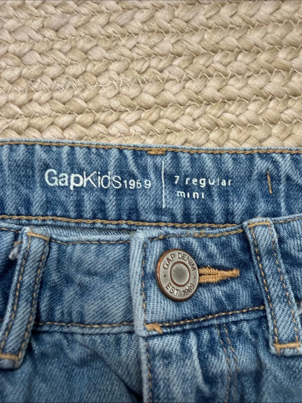 Gap Classic Light Blue Denim Skirt (girls)